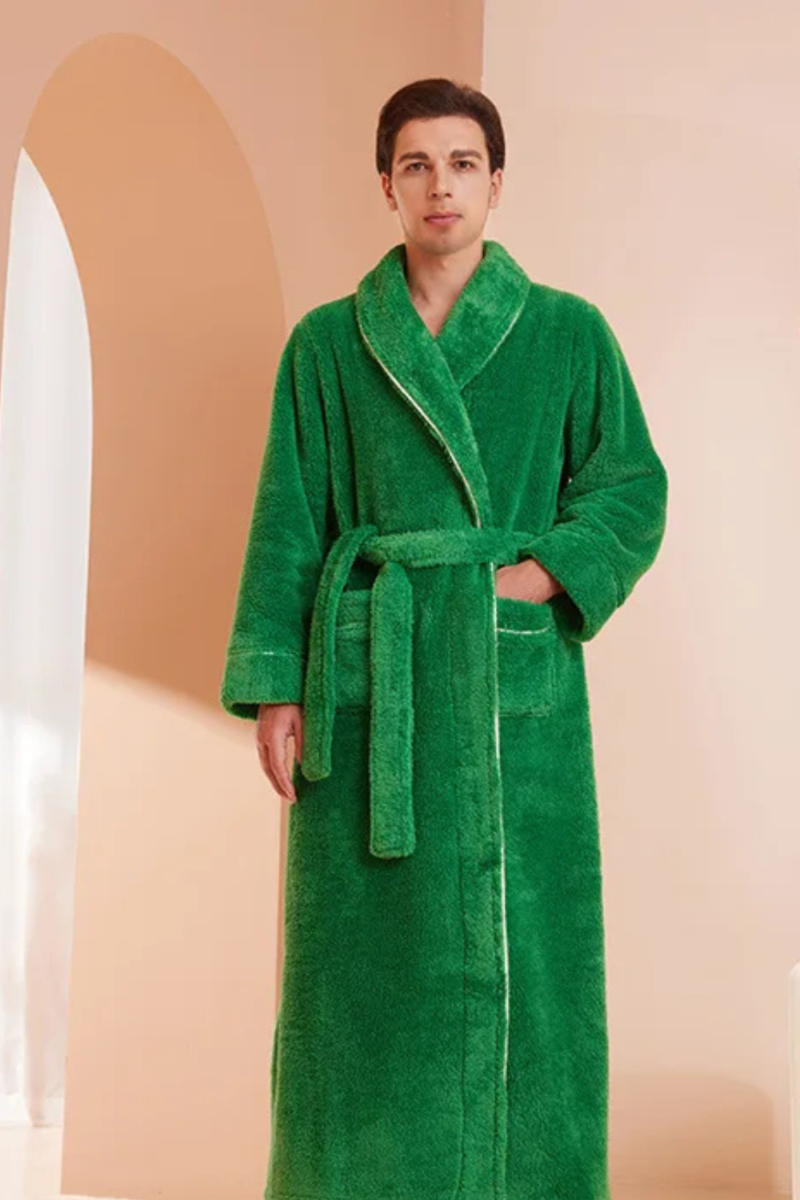 Peignoir Homme | Vert – Image 2