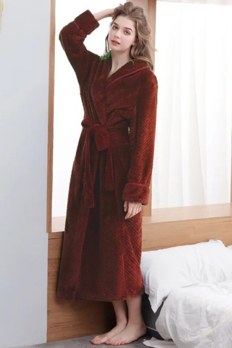 Peignoir Femme | Polaire Chaud – Image 3