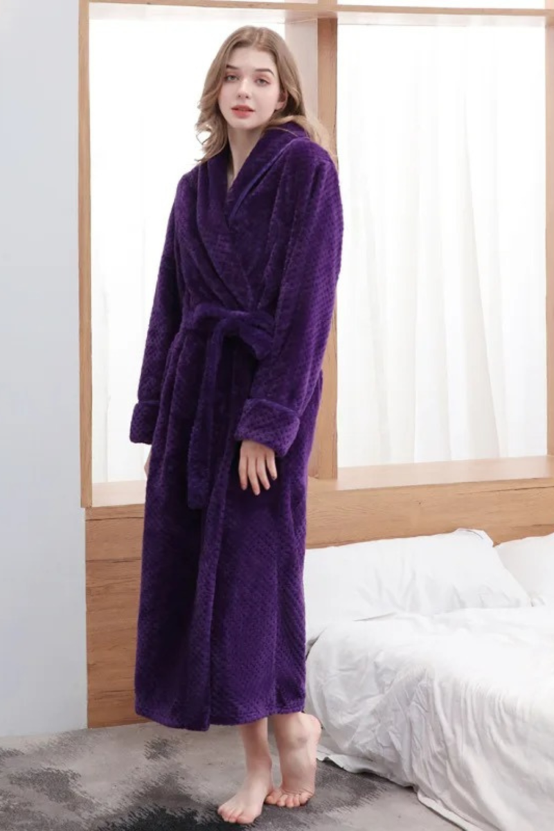 Peignoir Femme | Polaire Chaud – Image 5