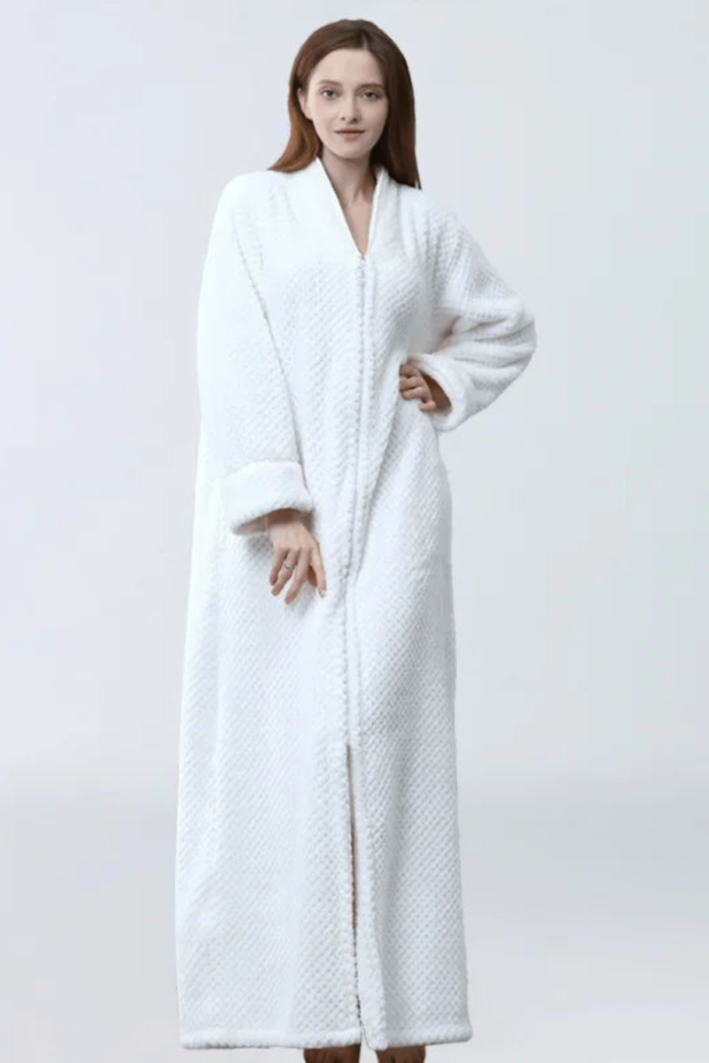Peignoir Femme | Éponge Zippé – Image 9