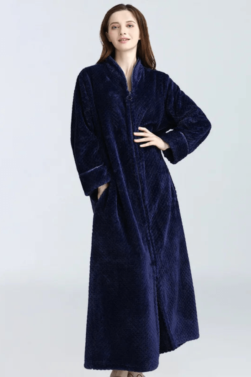 Peignoir Femme | Éponge Zippé – Image 8
