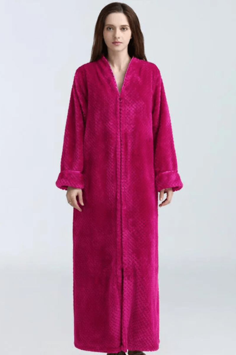 Peignoir Femme | Éponge Zippé – Image 10