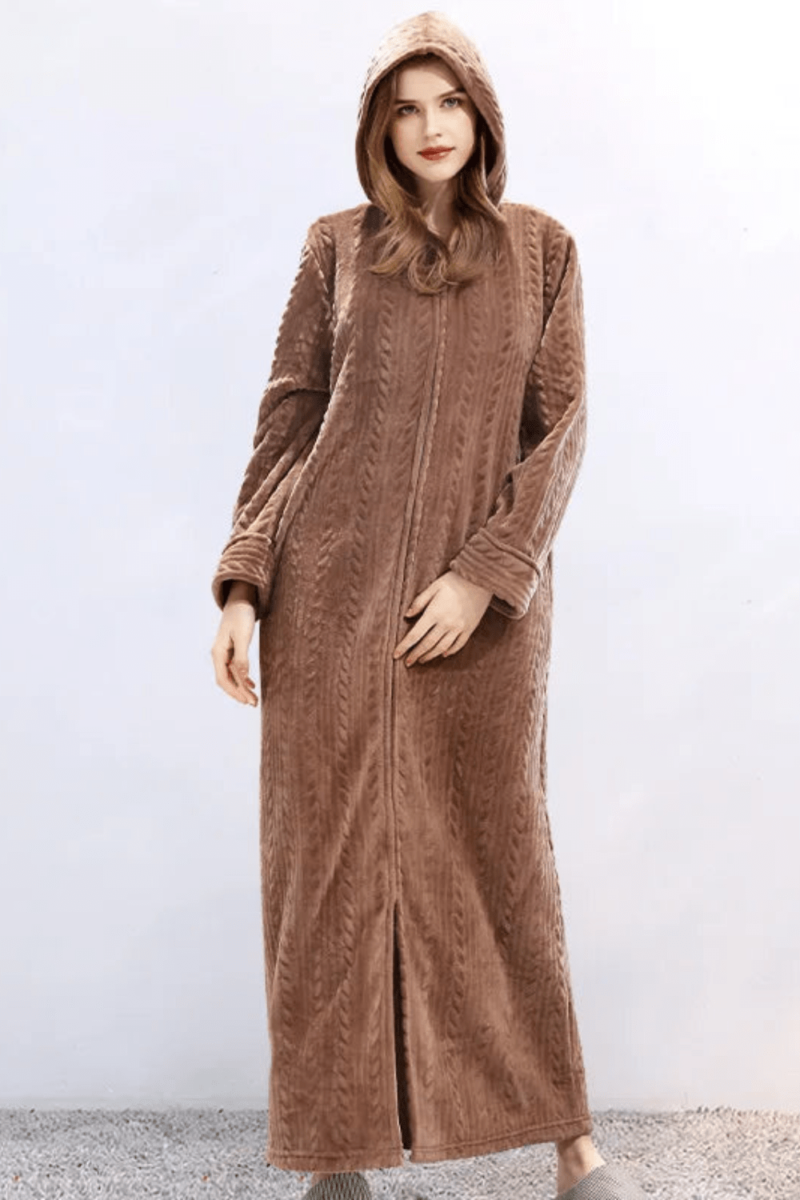 Peignoir Femme | Éponge Zippé – Image 5
