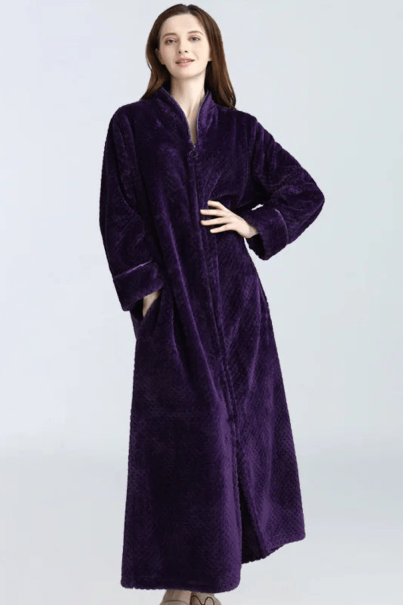 Peignoir Femme | Éponge Zippé – Image 7