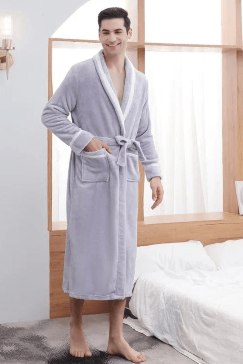 Peignoir Homme | Polaire Chaud – Image 3